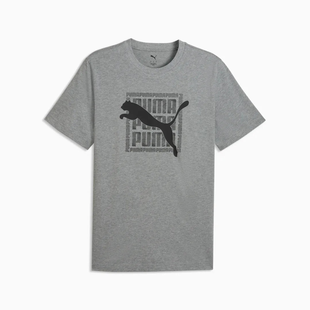 GRAPHIC Tee medium gray heather 691775-03