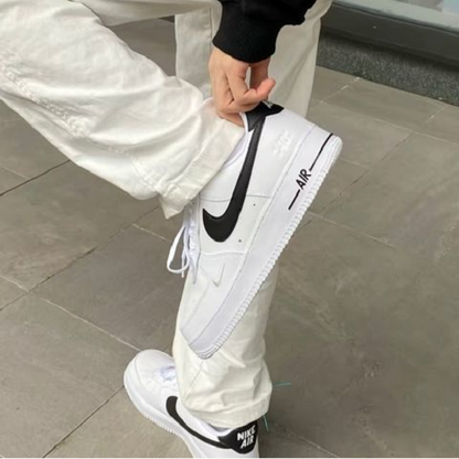 Nike Air Force 1 Low '07 LV8 'Blanc Noir' DQ7658-100