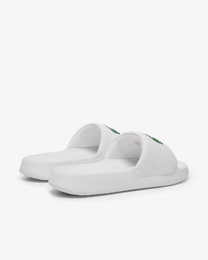 Claquettes Lacoste Serve Slide 1.0 49CMA0021 Blanc /vert