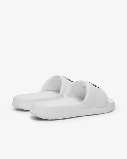 Claquettes Lacoste Serve Slide 1.0 49CMA0021 Blanc /vert