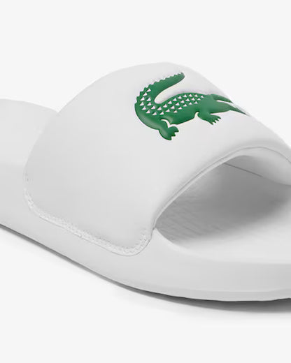 Claquettes Lacoste Serve Slide 1.0 49CMA0021 Blanc /vert
