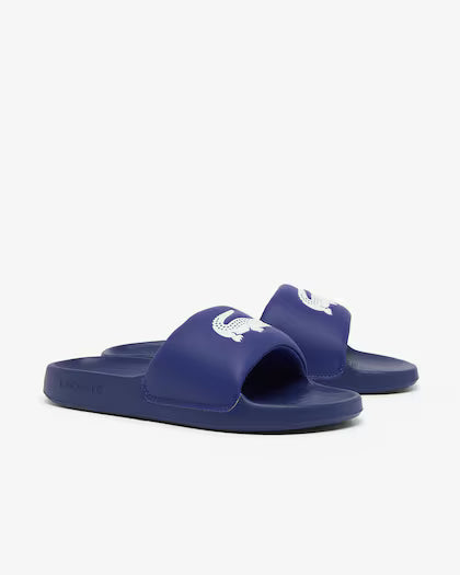 Claquettes Lacoste  Serve Slides 1.0 49CMA0021 Marine/blanc