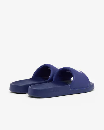 Claquettes Lacoste  Serve Slides 1.0 49CMA0021 Marine/blanc