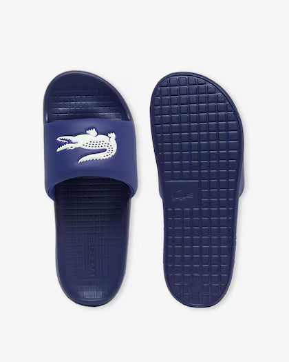 Claquettes Lacoste  Serve Slides 1.0 49CMA0021 Marine/blanc