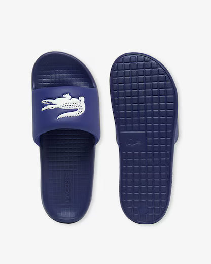Claquettes Lacoste  Serve Slides 1.0 49CMA0021 Marine/blanc