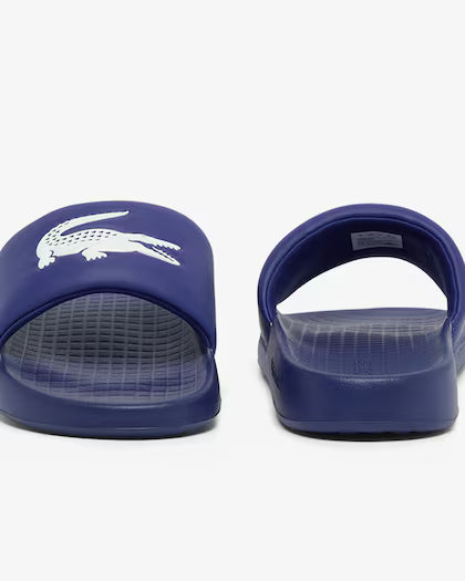 Claquettes Lacoste  Serve Slides 1.0 49CMA0021 Marine/blanc