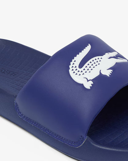 Claquettes Lacoste  Serve Slides 1.0 49CMA0021 Marine/blanc