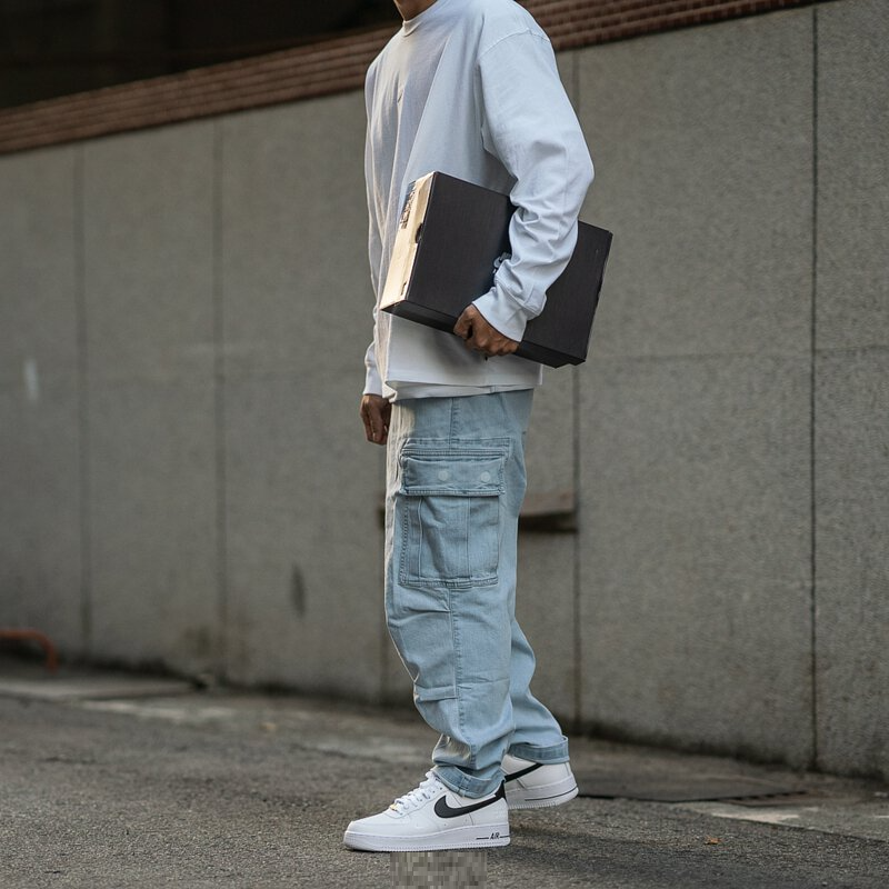 Nike Air Force 1 Low '07 LV8 'Blanc Noir' DQ7658-100