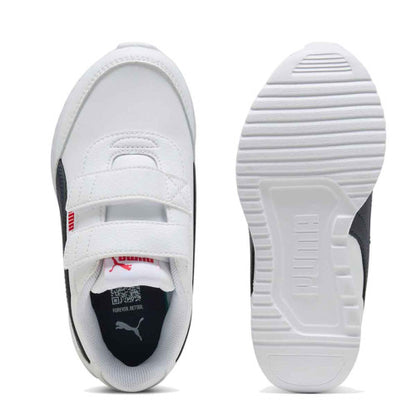 Basket Puma R78 Lightwind S Blanco Azul Marino Casual Niño 403710-03
