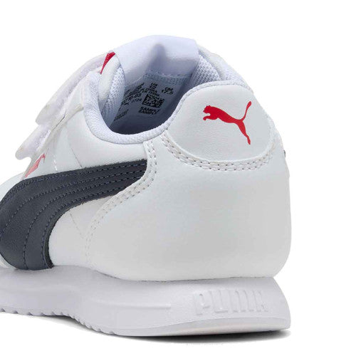 Basket Puma R78 Lightwind S Blanco Azul Marino Casual Niño 403710-03