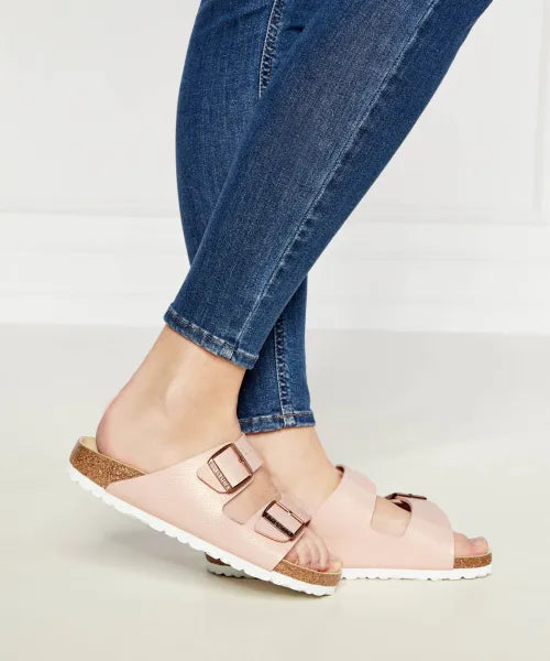 Birkenstock Leather sliders Arizona 1026448