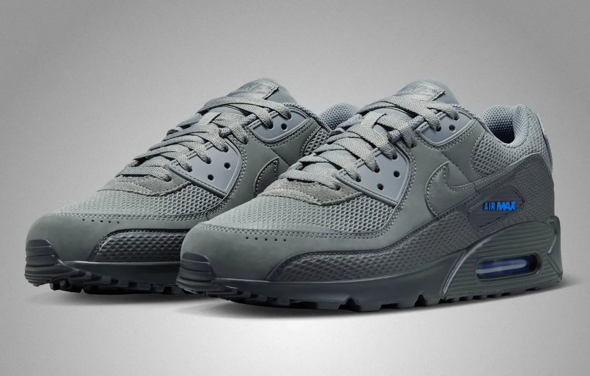 Nike Air Max 90 Premium Smoke im5759-002 Grey Blue Crystal