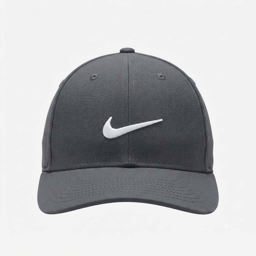 Casquette Nike Club noir blanc Swoosh FV5563-068