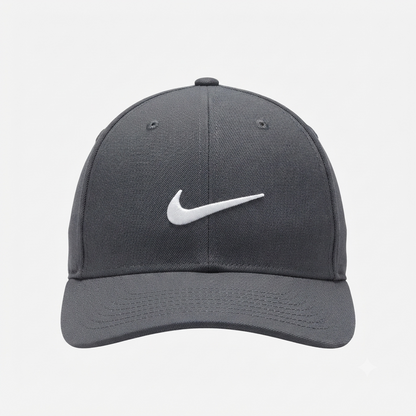 Casquette Nike Club noir blanc Swoosh FV5563-068