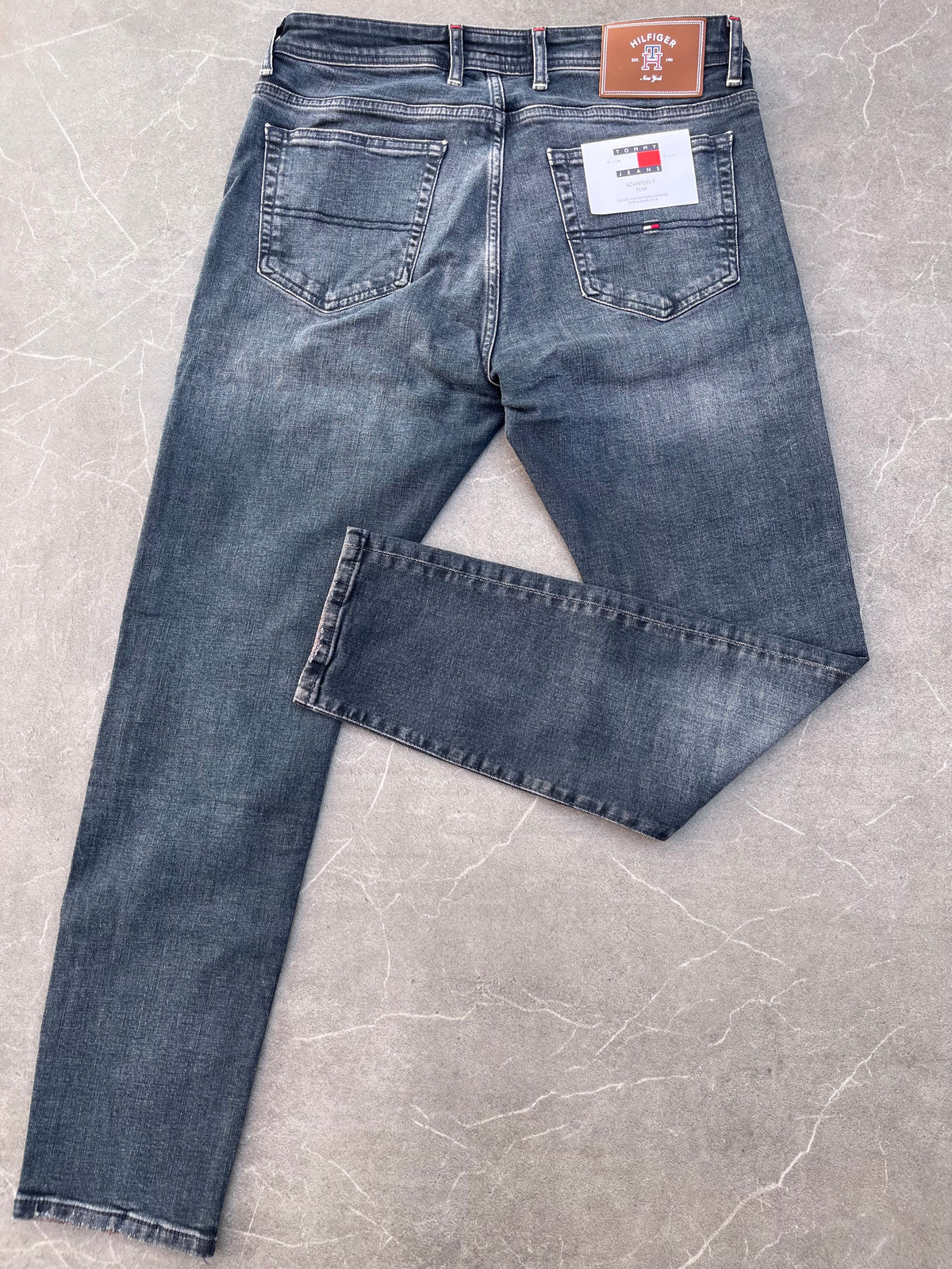 Pantalon Jean Tommy Gris