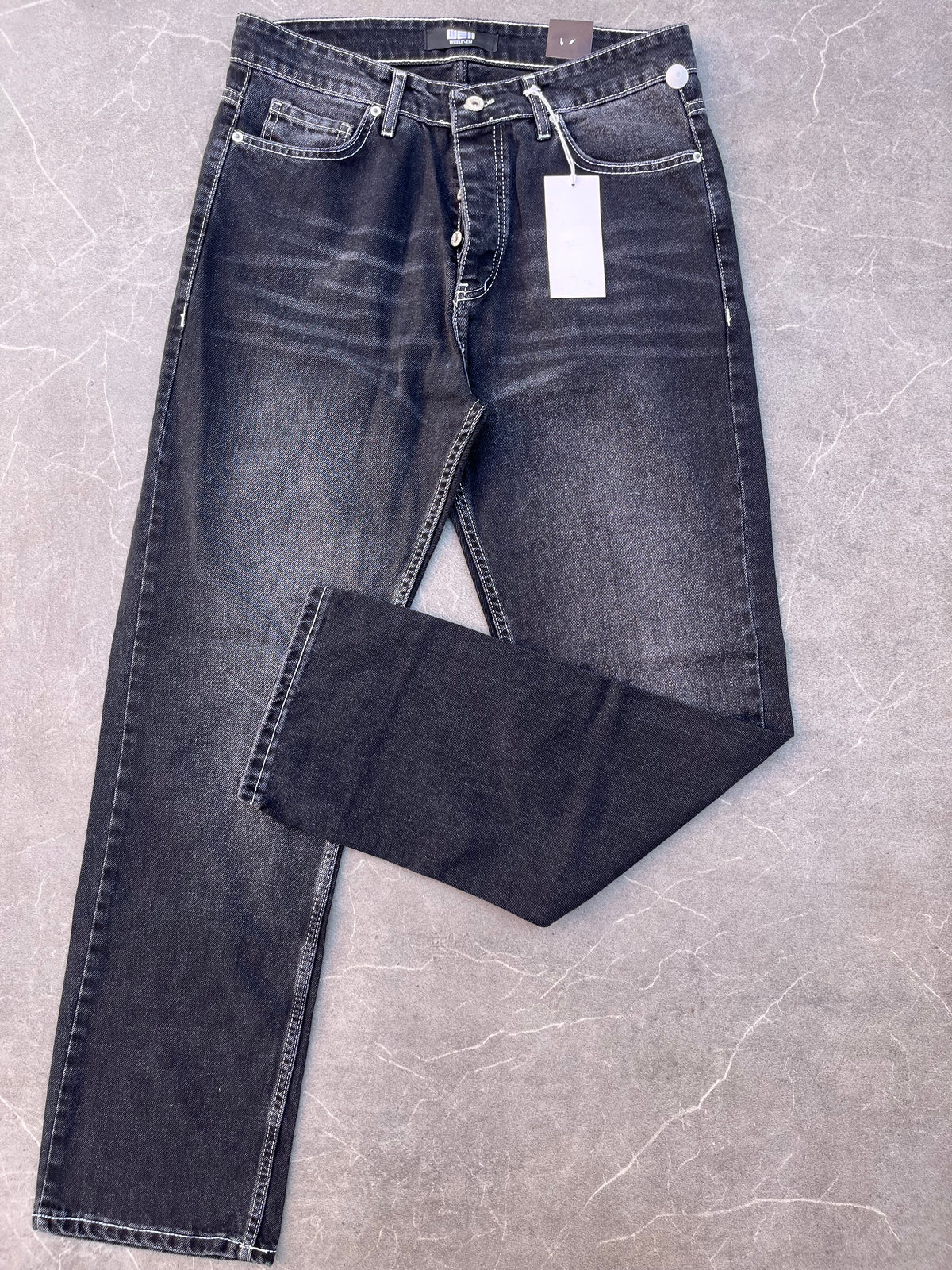 Pantalon Jean Baggy WE11 noire