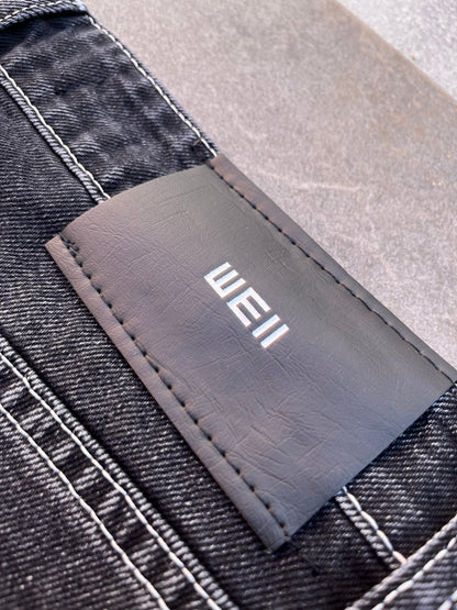 Pantalon Jean Baggy WE11 noire