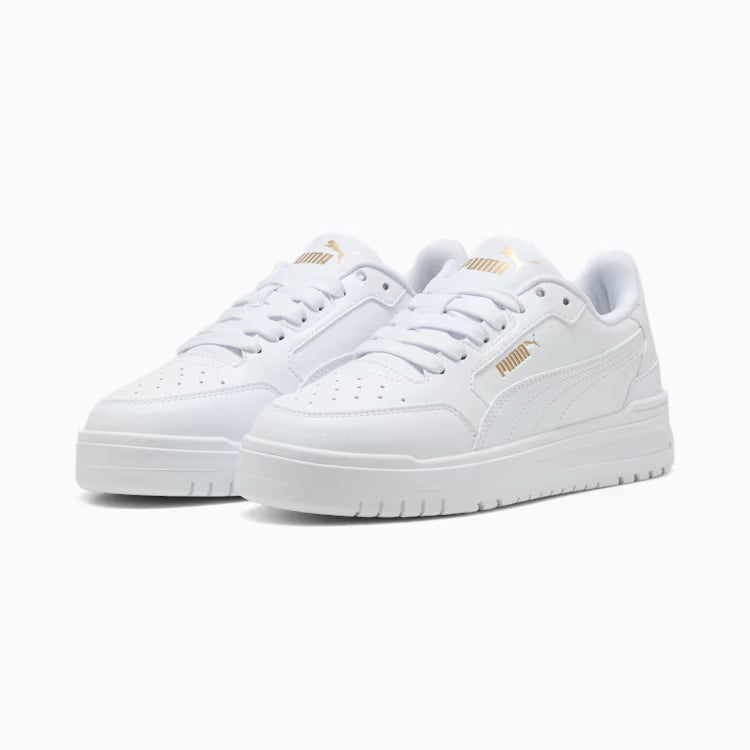Shuffle Downtown Low Sneakers Youth,403739_01 White- Gold