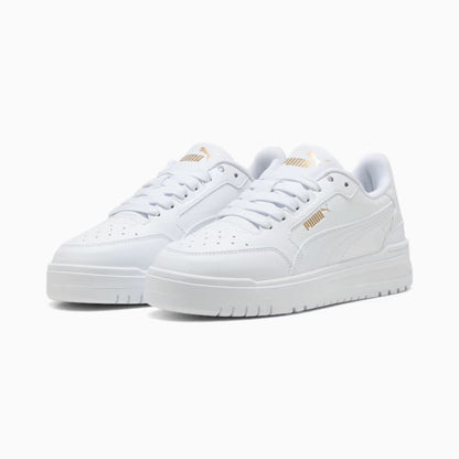 Shuffle Downtown Low Sneakers Youth,403739_01 White- Gold