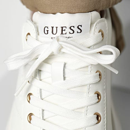 Sneakers Guess FMPVIBLEA12 White Brown