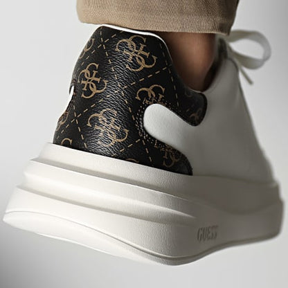 Sneakers Guess FMPVIBLEA12 White Brown
