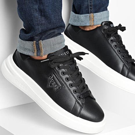 Sneakers Guess with side logo FMFBANLEL12 Black