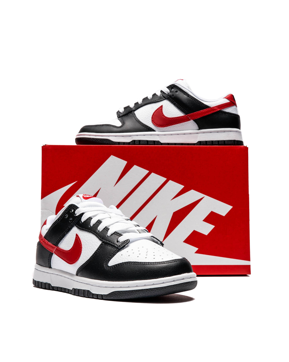 Nike DUNK LOW RETRO BLACK/UNIVERSITY RED-WHITE fb3354-001